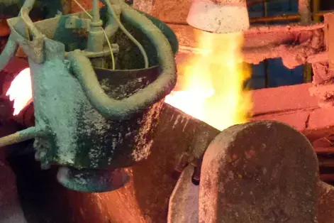 Kupferproduktion